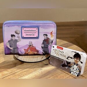 Loungefly Licensed Legend Of Korra Team Korra Zip-Around Wallet